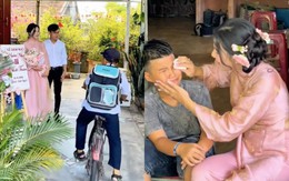 Khoảnh khắc em trai khóc sướt mướt khi đi học về biết chị sắp lấy chồng