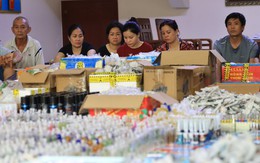Cận cảnh khám xét đồng loạt nhiều địa điểm từ 'mắt xích' Hồ Thị Bảo Nhi, tịch thu 100.000 tang vật