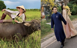 Không ai nghĩ Á hậu Vbiz này từng chăn trâu 10 năm, hiện sống trong biệt thự nhà vườn, đổi đời sau 4 lần thi nhan sắc