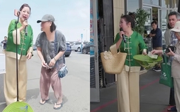 Nữ danh hài ra giữa đường phố Mỹ hát: "Tôi đi hát kiếm cơm"