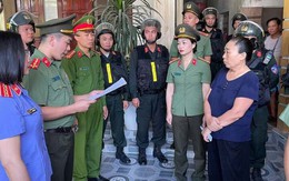 Thi hành lệnh bắt tạm giam, khám xét chỗ ở của Lê Thị Thuỷ SN 1968