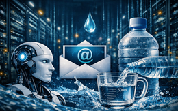 Một email nhờ AI viết hộ 'ngốn' nửa lít nước: Cơn khát tài nguyên của công nghệ