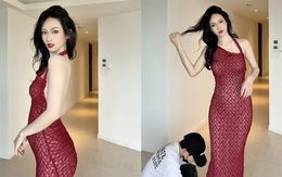 Vũ Thuý Quỳnh lộ vòng 2 đã to như phụ nữ đang mang thai 3-4 tháng
