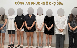 Công an ập vào căn nhà trên phố Hà Nội, bắt quả tang 8 thiếu nữ