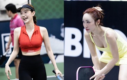 Dàn mỹ nhân Việt thu hút mọi ánh nhìn trong giải pickleball do bà xã Chi Bảo tổ chức