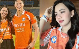 Cam thường bóc nhan sắc hoa khôi ĐH Vinh đi cổ vũ Quế Ngọc Hải vòng cuối V.League 2025/26