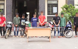 Sơn La triệu tập 8 thanh thiếu niên mang súng, dao, lạng lách gây rối trong đêm
