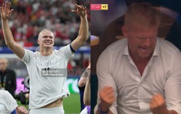 Cha Erling Haaland rơi nước mắt khi chứng kiến con trai viết nên lịch sử cho Na Uy ở World Cup