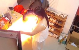 Quả bóng tưởng đã xẹp bỗng phát nổ khiến mẹ bỉm này bị bỏng tay, cháy tóc: Bạn còn dám mua loại đồ chơi này cho con?