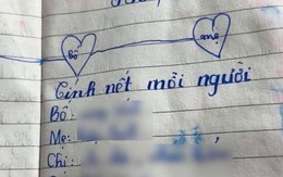 Phì cười với đoạn nhật ký bé gái "bóc phốt" hết cả gia đình: Lúc viết hẳn là mẹ ngồi kế bên!