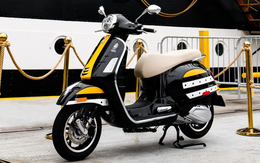 Vespa GTS bản độc nhất vô nhị ra mắt: Lấy cảm hứng từ tàu hải quân 95 năm tuổi, yên xe bọc loại vải đặc biệt chưa từng xuất hiện từ trước đến nay