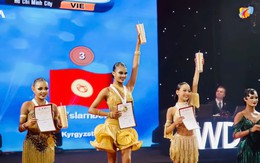 "Thần đồng DanceSport Việt" Hoàng Misaki vô địch châu Á, ghi dấu mốc lịch sử ở tuổi 13