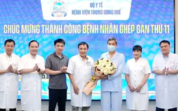 Thêm ca ghép gan thành công từ nguồn tạng người chết não tại Huế