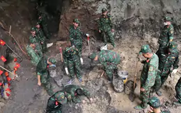 Huy động 5 Đội K quy tập hài cốt liệt sĩ tại Công viên Lê Thị Riêng