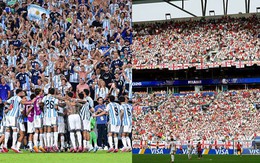 Bán kết Anh vs Argentina căng như "chung kết sớm": 75.000 CĐV ngồi lẫn nhau, cảnh sát Mỹ báo động vì nguy cơ xung đột