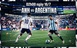 Siêu máy tính dự đoán Anh vs Argentina: Tam sư gầm vang, hồi kết dành cho Messi