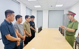Điều tra số tiền hơn 22 tỷ đồng, công an bắt 4 người đàn ông