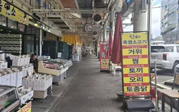 Cảnh tượng chợ thịt chó nổi tiếng Hàn Quốc trước 'án tử'