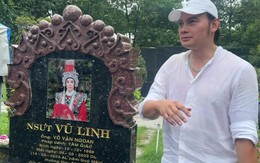 Nam NSƯT đình đám từ Mỹ về, đứng trước mộ Vũ Linh nói một điều