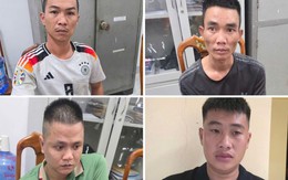 Công an kiểm tra khu vực hồ điều hòa lúc hơn 22 giờ đêm, 4 người đàn ông bị khởi tố