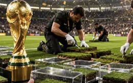 FIFA bóc sân cỏ chung kết World Cup, đóng hộp, bán hàng lưu niệm