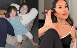 Cuộc sống khó tin của cô gái Việt không tay, được mẹ Mỹ nhận nuôi từ 7 tháng tuổi viral khắp MXH