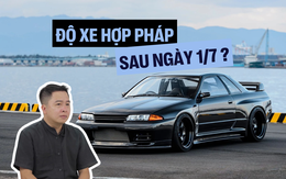 Độ xe thả ga sau 1/7: Cẩn thận ‘tiền mất, tật mang’ chỉ vì hiểu sai luật mới