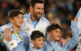 Argentina phấn chấn sau World Cup vì viễn cảnh Messi và con trai cả Thiago cùng ra sân ở World Cup 2030