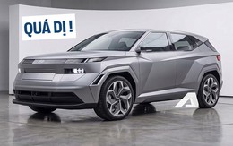 Hyundai Kona đời mới xuất hiện với nhiều đường nét thiết kế dị, nội thất cũng sẽ khác biệt hoàn toàn, thêm động cơ hybrid có V2L, AWD