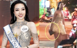 Á hậu thừa nhận ném đá vào nhà bạn tham gia cuộc thi Hoa hậu gì?