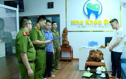 Thi hành lệnh khám xét, khởi tố chủ phòng khám nha khoa Hoàng Trọng Nguyên SN 1988