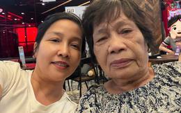 Mẹ ruột Mỹ Linh 85 tuổi vẫn hộ tống con gái