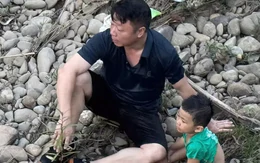 Phó Chủ nhiệm Ủy ban Kiểm tra Đảng ủy xã cứu cháu bé giữa dòng nước xiết
