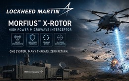 ‘Lò vi sóng bay’ Morfius: Một đòn diệt 50 UAV bầy đàn