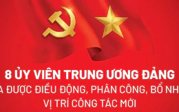 8 Ủy viên Trung ương Đảng vừa được điều động, phân công vị trí công tác mới