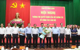 Vĩnh Long công bố quyết định của Bộ Chính trị, Ban Bí thư về công tác cán bộ