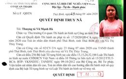 Quyết định truy nã Vũ Thị Thùy Trang SN 1998