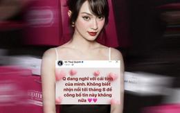 Vũ Thúy Quỳnh sẽ công bố một tin nóng trong tháng 8, netizen đoán già đoán non chuyện đang có em bé
