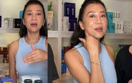 MC Kỳ Duyên 61 tuổi bị soi nhan sắc khi livestream