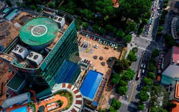 Toàn cảnh 2 khu đất dùng để đối ứng xây cầu Cần Giờ: Nơi 4 mặt tiền cạnh công trường Mê Linh, nơi 2 mặt tiền gần Dinh Độc Lập
