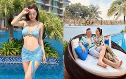 Hoa hậu đẹp bậc nhất Việt Nam tỏ tình với đại gia: "Nghe chàng hát, em vẫn bị gục ngã như lần đầu"