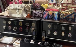 Thu giữ 33 túi xách hàng hiệu, vàng, đồng hồ xa xỉ chỗ bạn gái Mr Pips