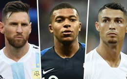 Messi, Ronaldo, Mbappe: Ba cuộc chiến với vị thần thời gian
