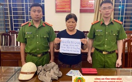 Nguyễn Thị Oanh SN 1965 đã ra đầu thú