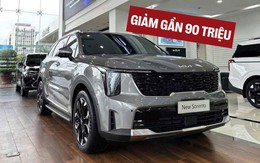 Kia Sorento xả kho tại đại lý, giảm gần 90 triệu đồng, giá thực tế nay đã có thể cạnh tranh Santa Fe, Everest