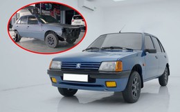 Thợ Việt hồi sinh Peugeot 205 hàng hiếm từ sắt rỉ thành long lanh: Mất một năm thực hiện, thay một loạt chi tiết từ ngoài vào trong