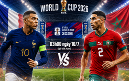 Lịch thi đấu World Cup hôm nay 9/7: Pháp gặp đội top 6 thế giới