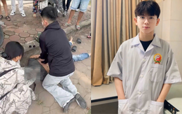 Nam sinh trường y cứu sống người bất tỉnh bên đường: "Em chỉ mong vận dụng những gì được học để hỗ trợ người bệnh trong những tình huống khẩn cấp"