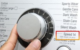 Đừng lạm dụng chế độ giặt nhanh trên máy giặt: Nhiều người dùng sai cách nên quần áo càng giặt càng bẩn, nhanh xuống cấp