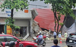 Phong tỏa hiện trường, dừng thi công 2 ngôi nhà bị sập ở Bắc Ninh